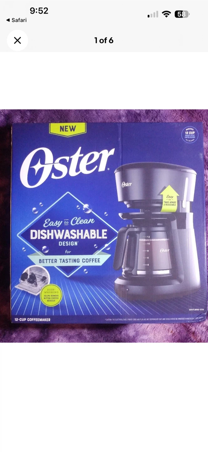 Oster 12-Cup Coffee Maker