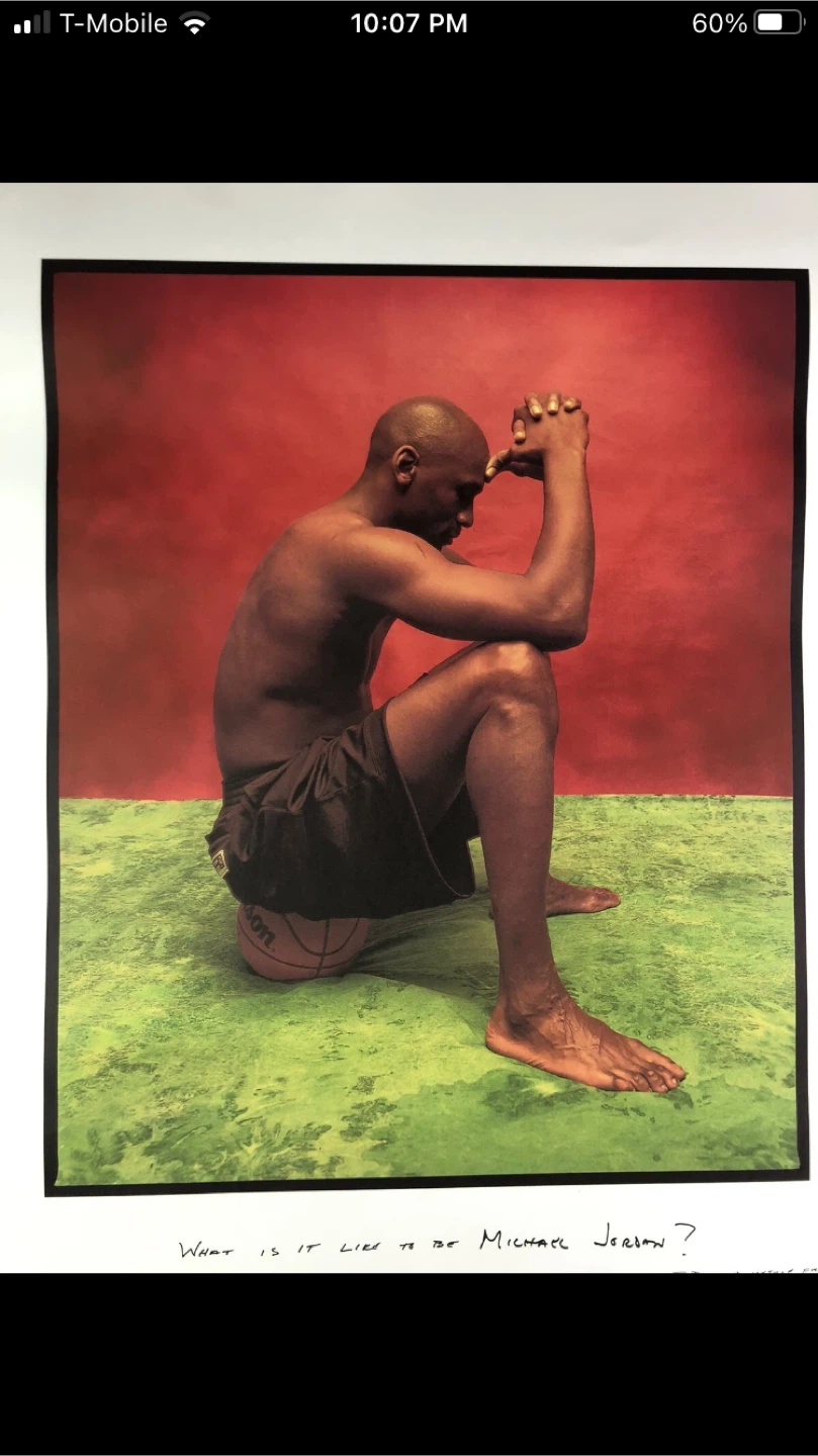 Michael Jordan “The Warrior” lithograph Rare Air Media - photo 5
