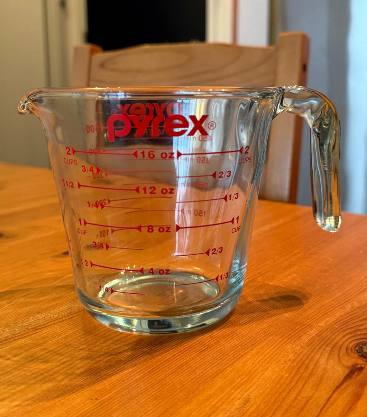 Pyrex Glass Measuring Cup