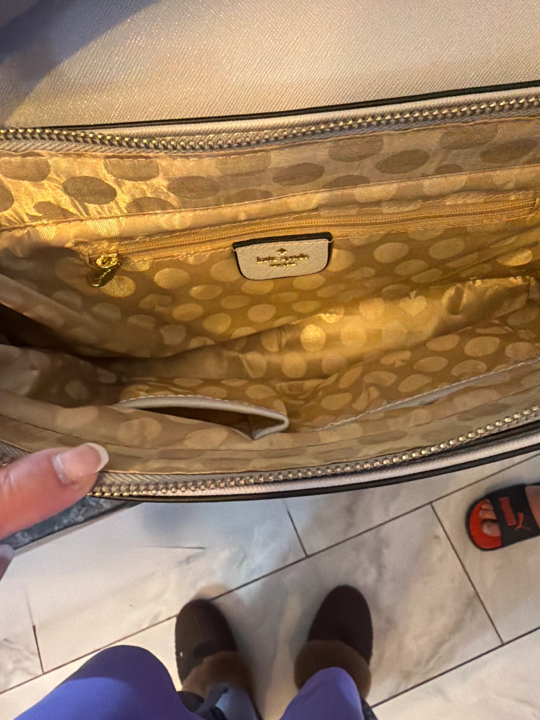Kate Spade White Bow Crossbody Bag - photo 2