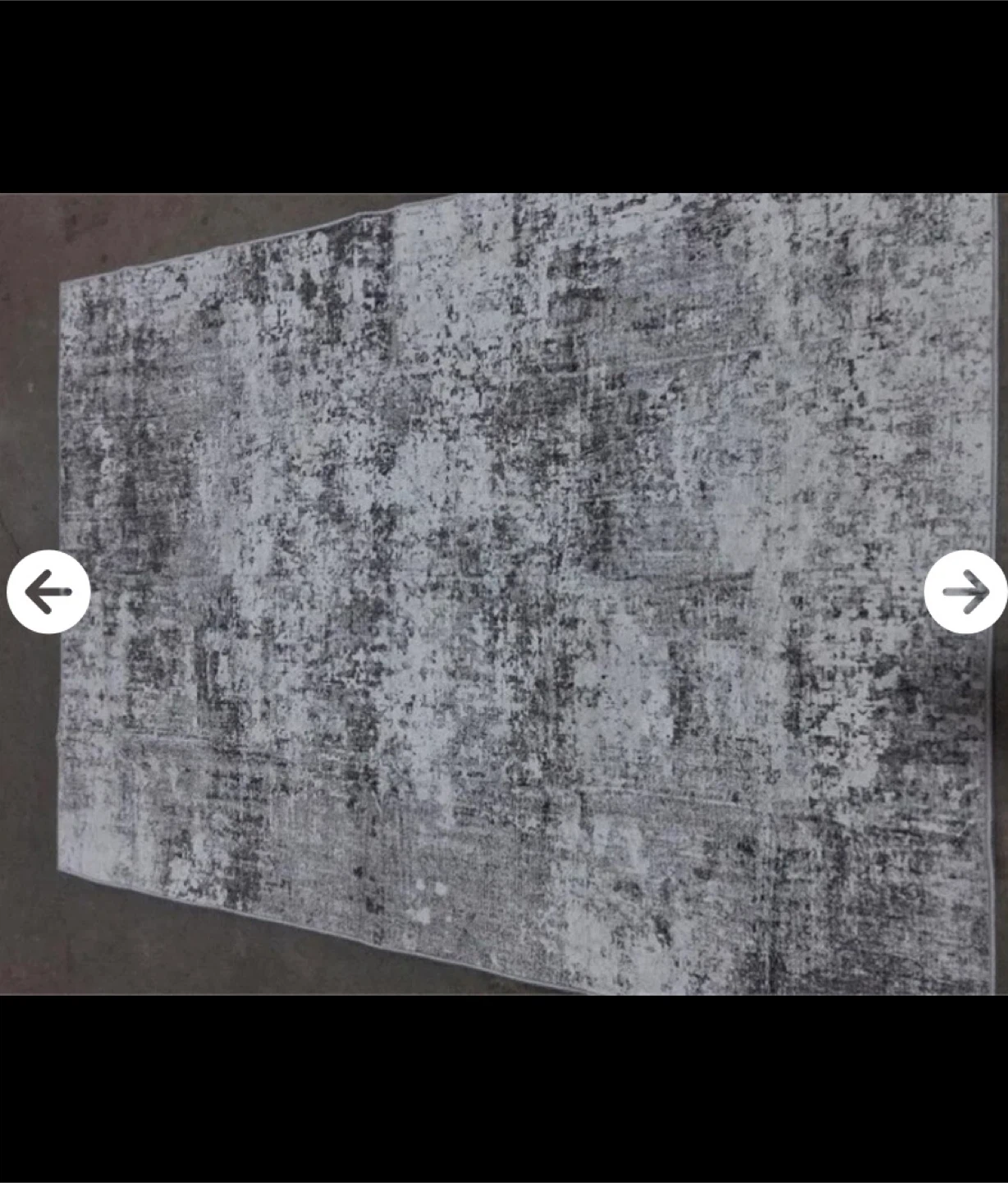 4x6 feet Berthmeer Grey Area Rug