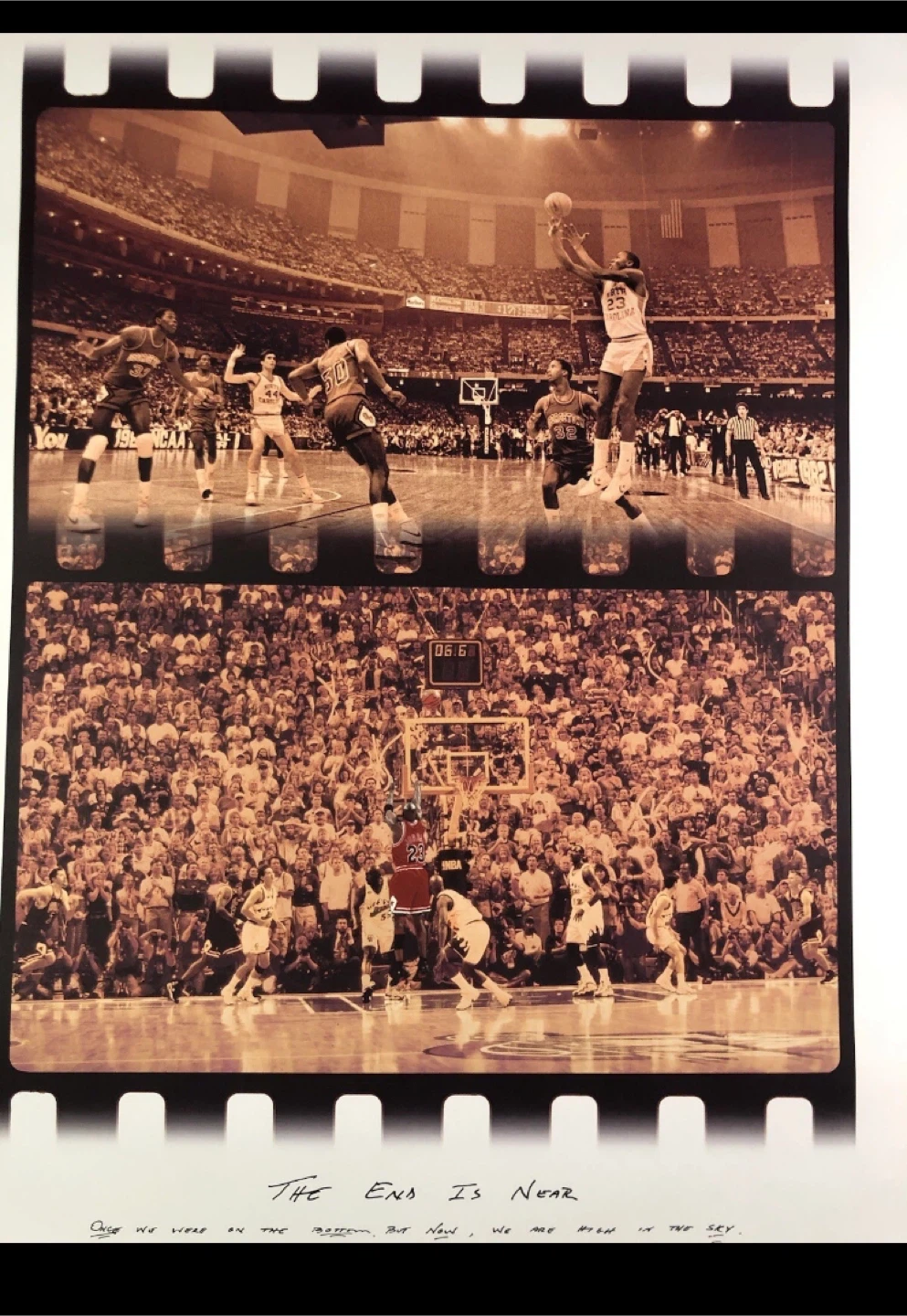 Michael Jordan “The End Is Near” lithograph Rare Air Media - photo 2