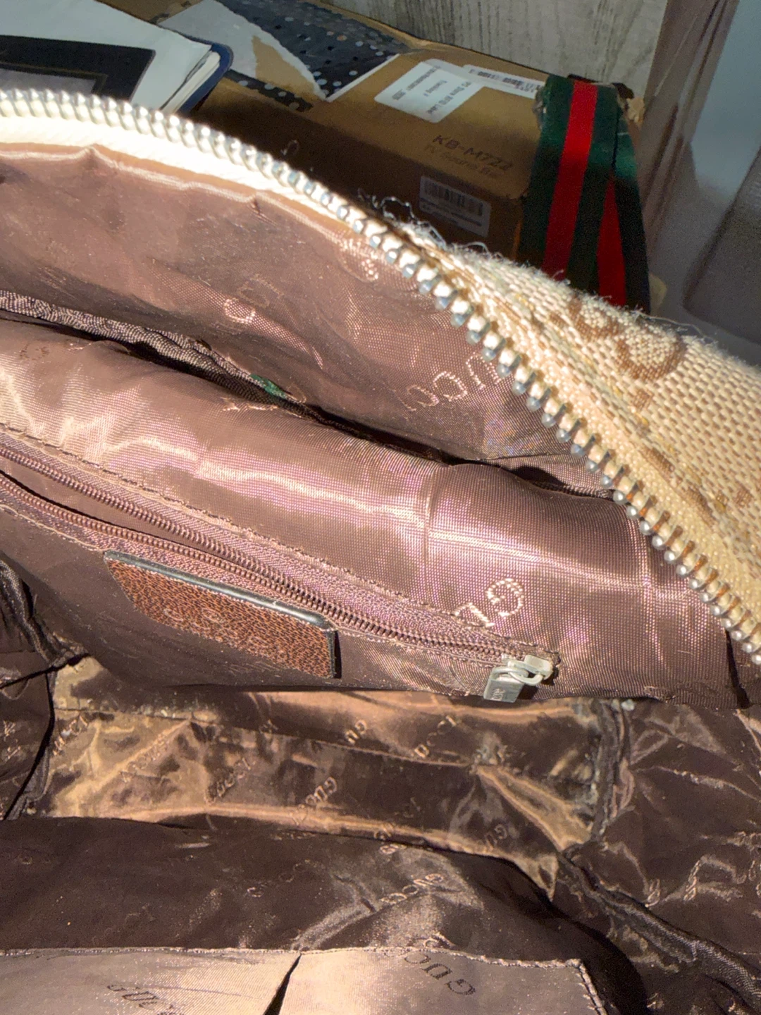 Gucci Monogram Canvas Backpack - photo 2