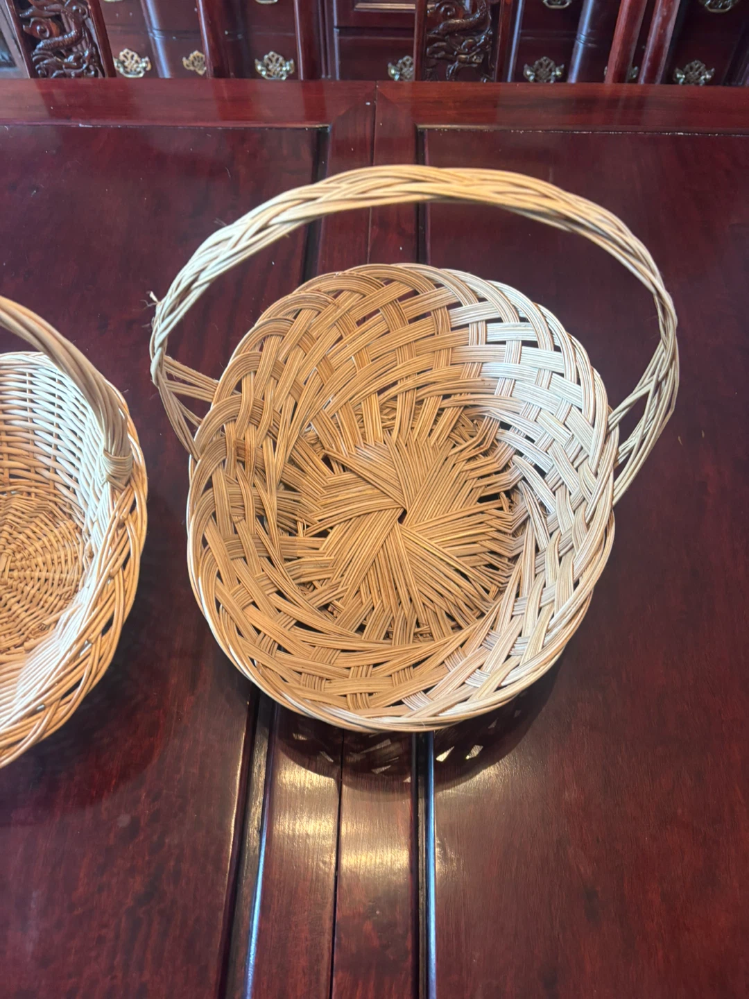 Woven Baskets with Handles - photo 3