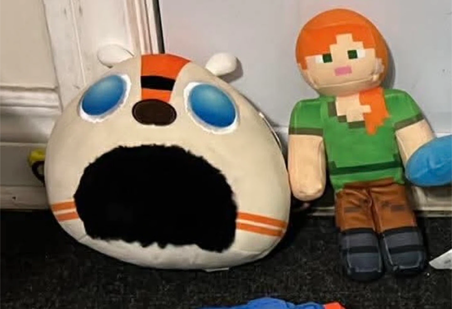 Minecraft Alex Stuffy & Mothra Squishmallow 🥕 #freecycle
