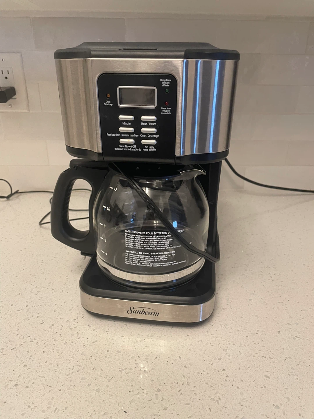 Sunbeam Programmable Coffee Maker - photo 2
