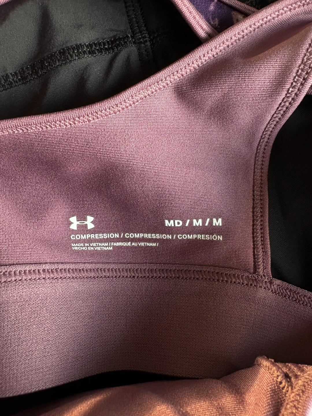 Under Armour Compression Sports Bra MD/M Tie-Dye Print - photo 2