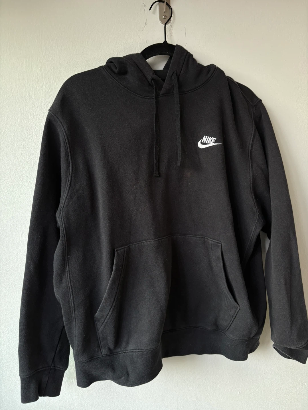 Nike Black Hoodie Pullover Size L