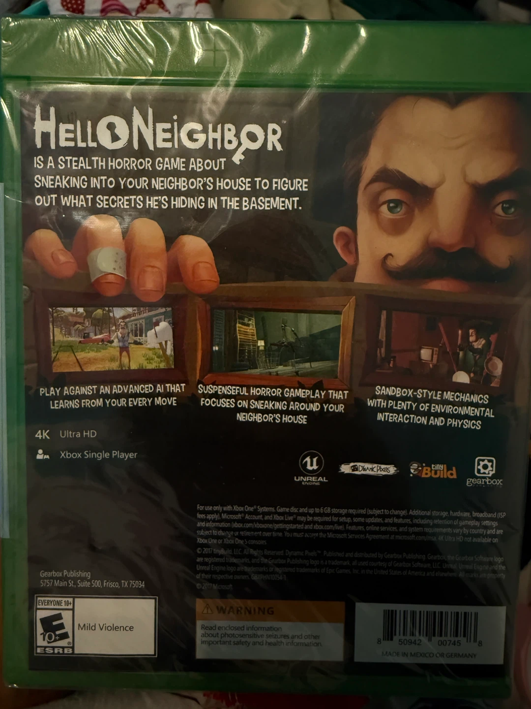 Hello Neighbor Xbox One Game - photo 2