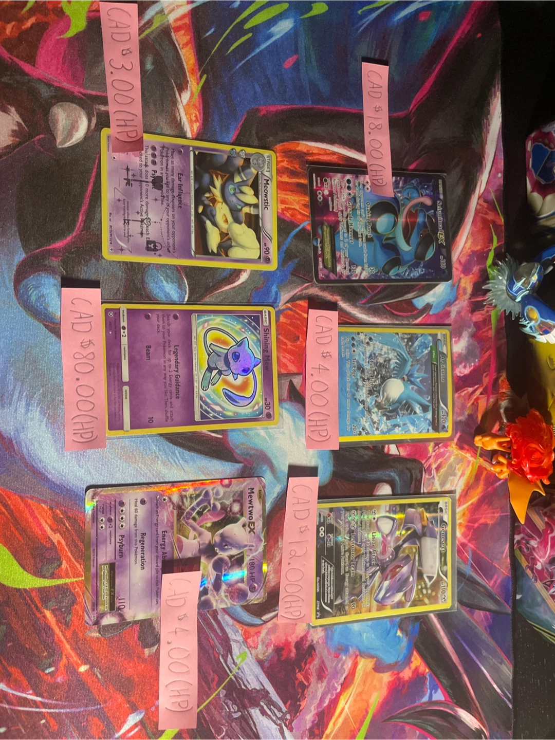Assorted Pokémon Trading Cards