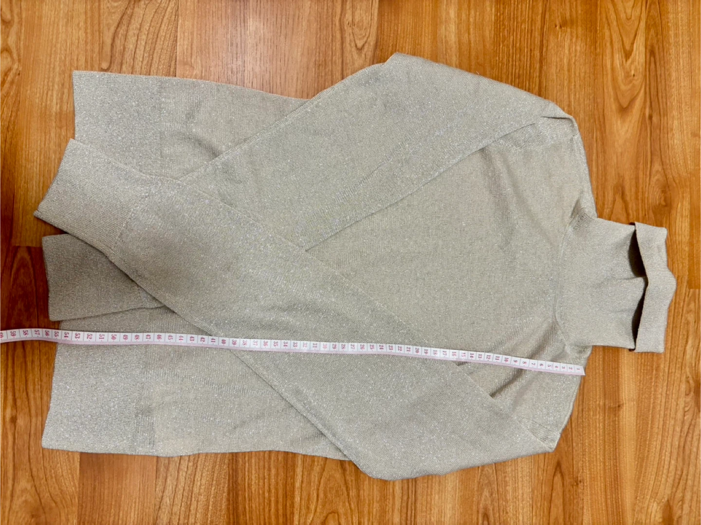 H&M Cream Turtleneck Sweater - Lightweight Knit| size S - photo 5
