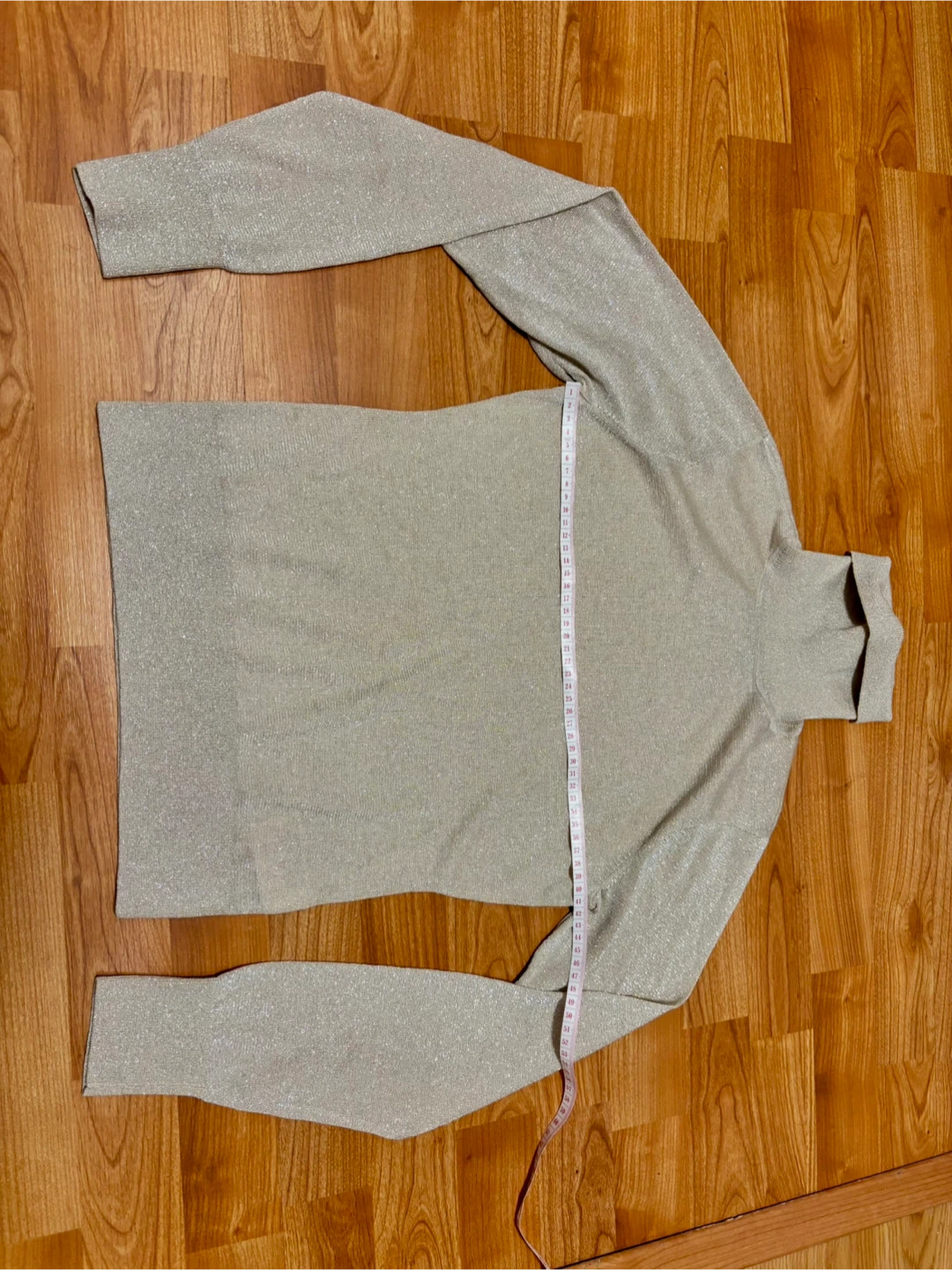 H&M Cream Turtleneck Sweater - Lightweight Knit| size S - photo 3