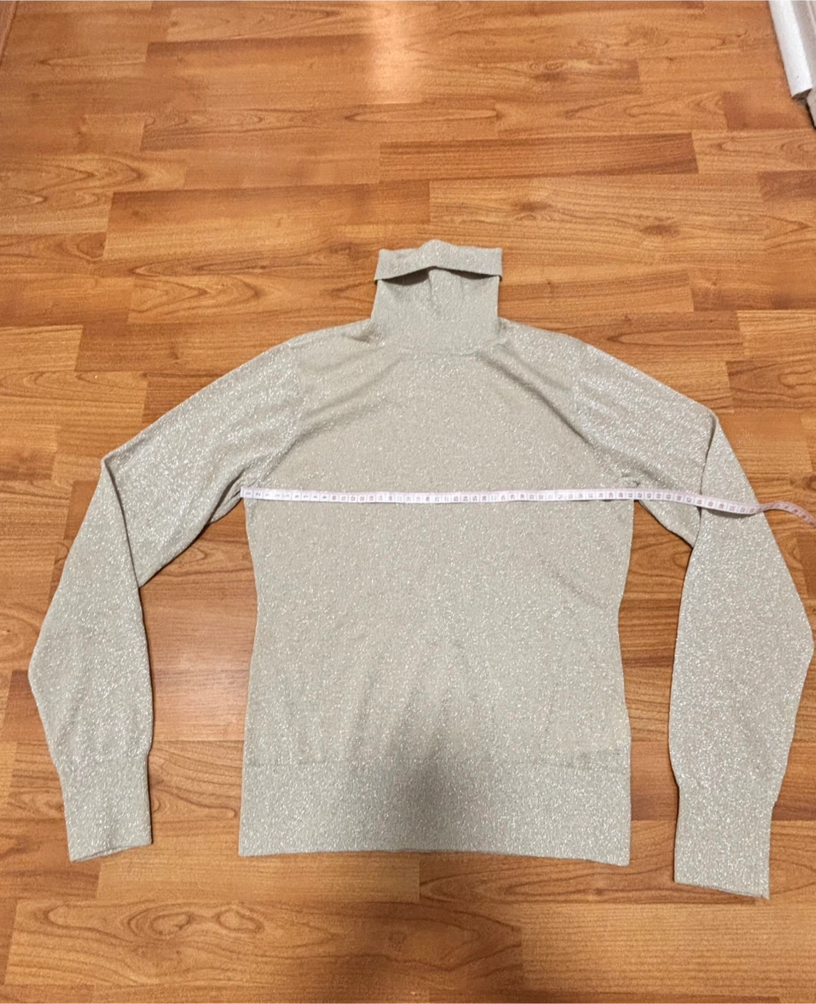 H&M Cream Turtleneck Sweater - Lightweight Knit| size S - photo 2