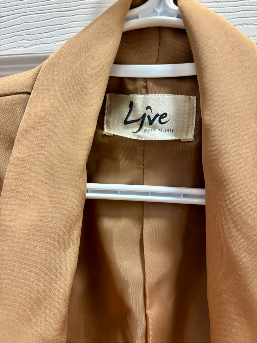 Slim-fit cream turtleneck Long Simple, for layering - photo 4