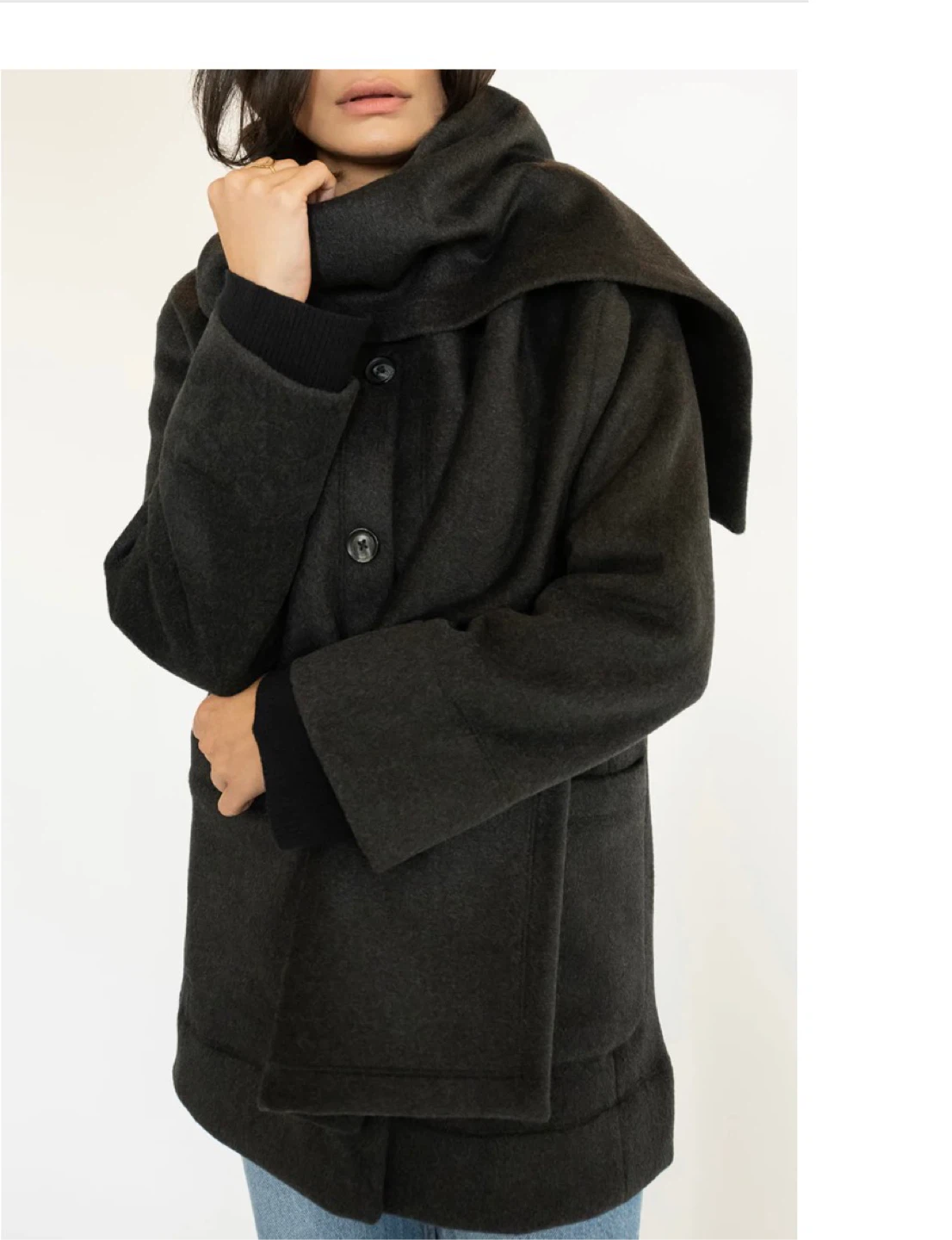 Rebecca King Scarf Coat