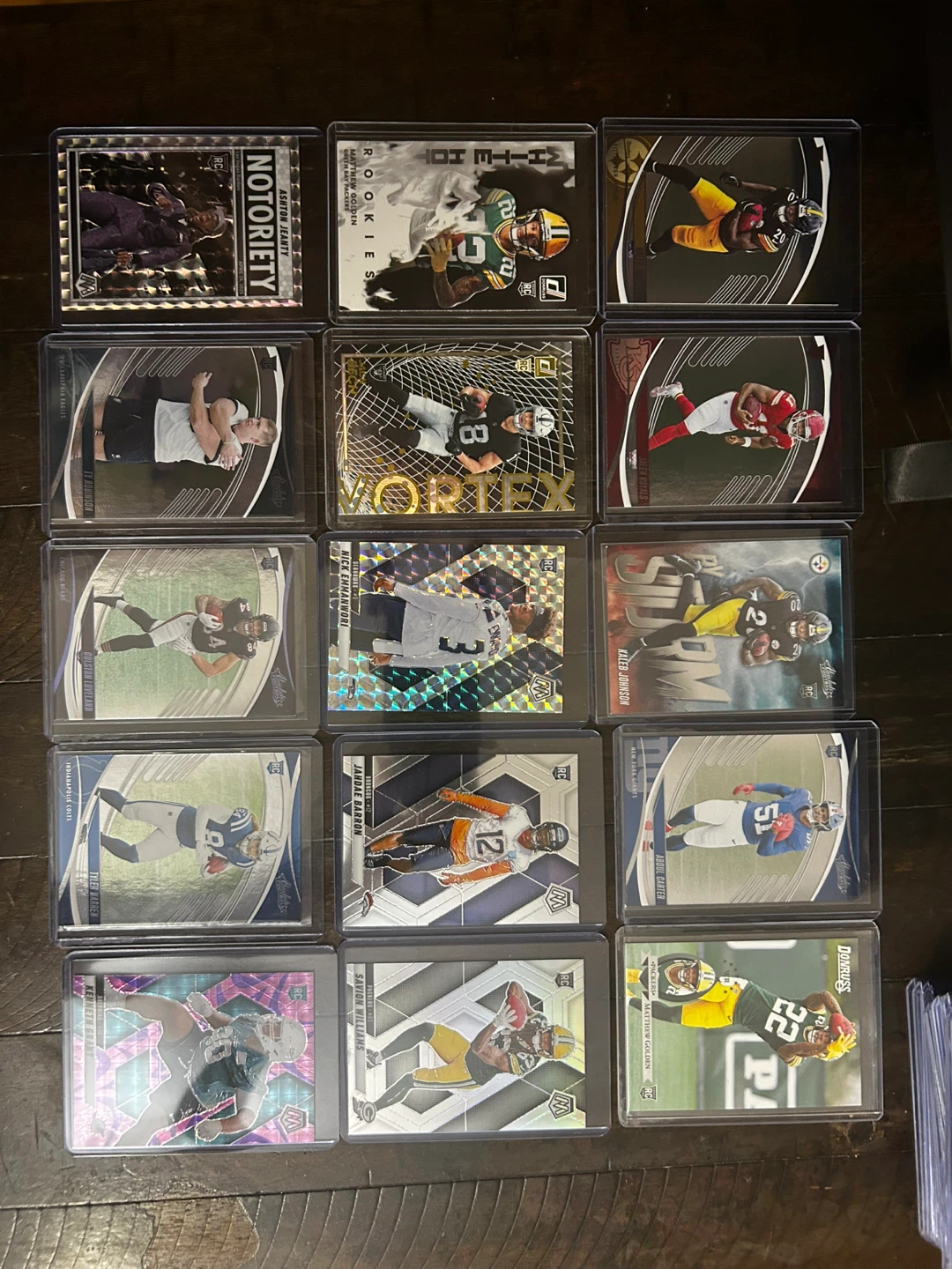ROOKIES NFL Football Trading Cards - photo 3