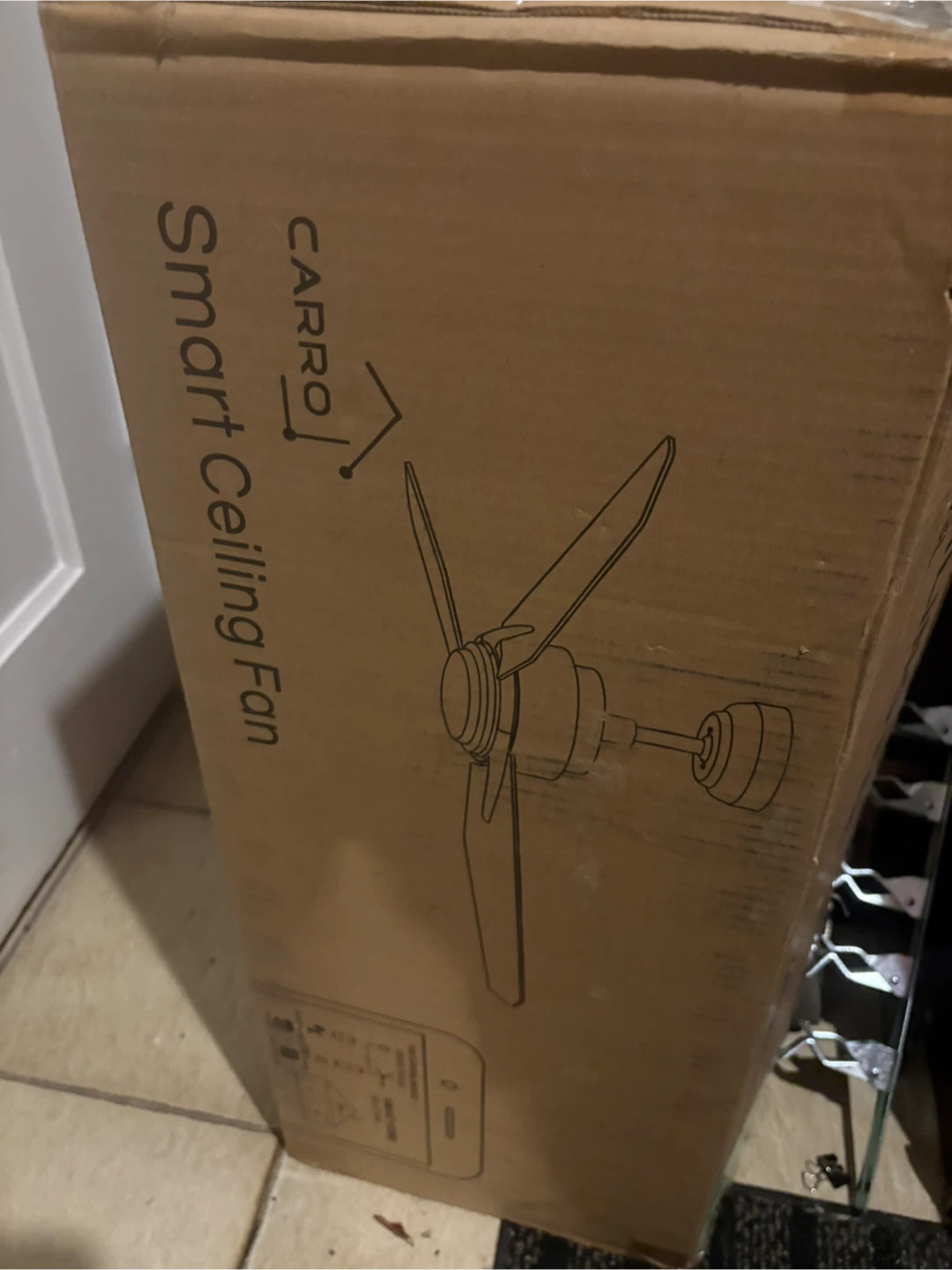 🥕 Carro Smart Ceiling Fan 56" CES563J3L - photo 2