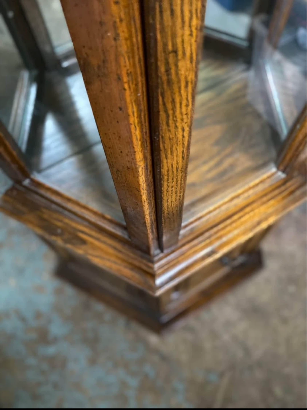 Wooden Display Cabinet with Glass Doors 🥕 - photo 2