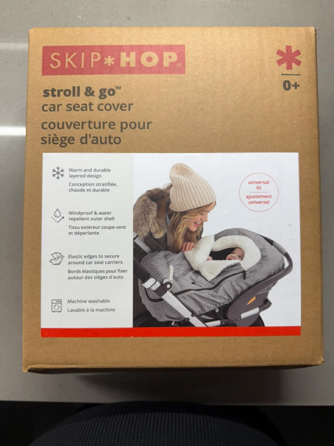 Skip*Hop Stroll & Go Car Seat Cover