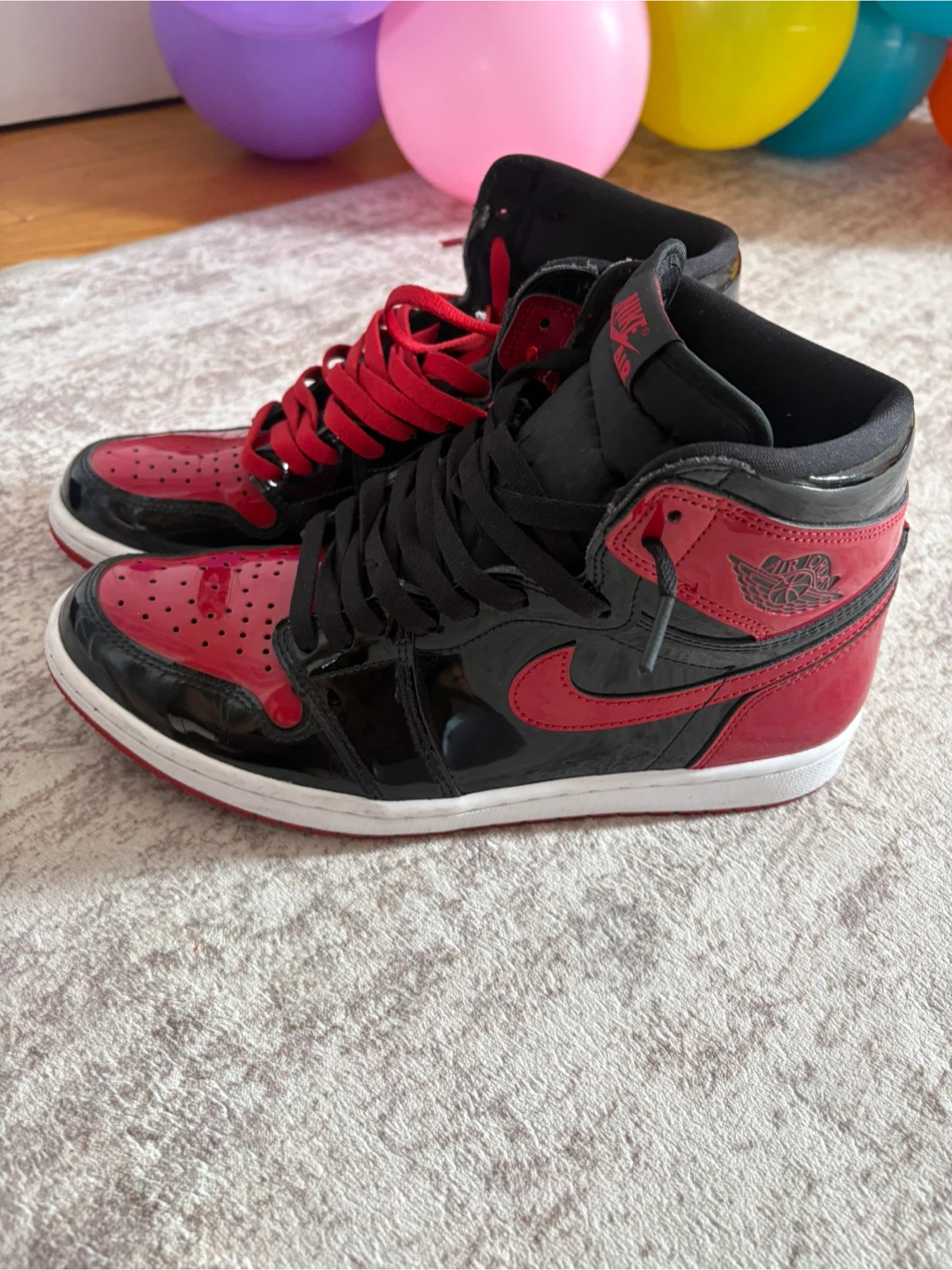 Air Jordan 1 High OG "Bred Patent" Sneakers
