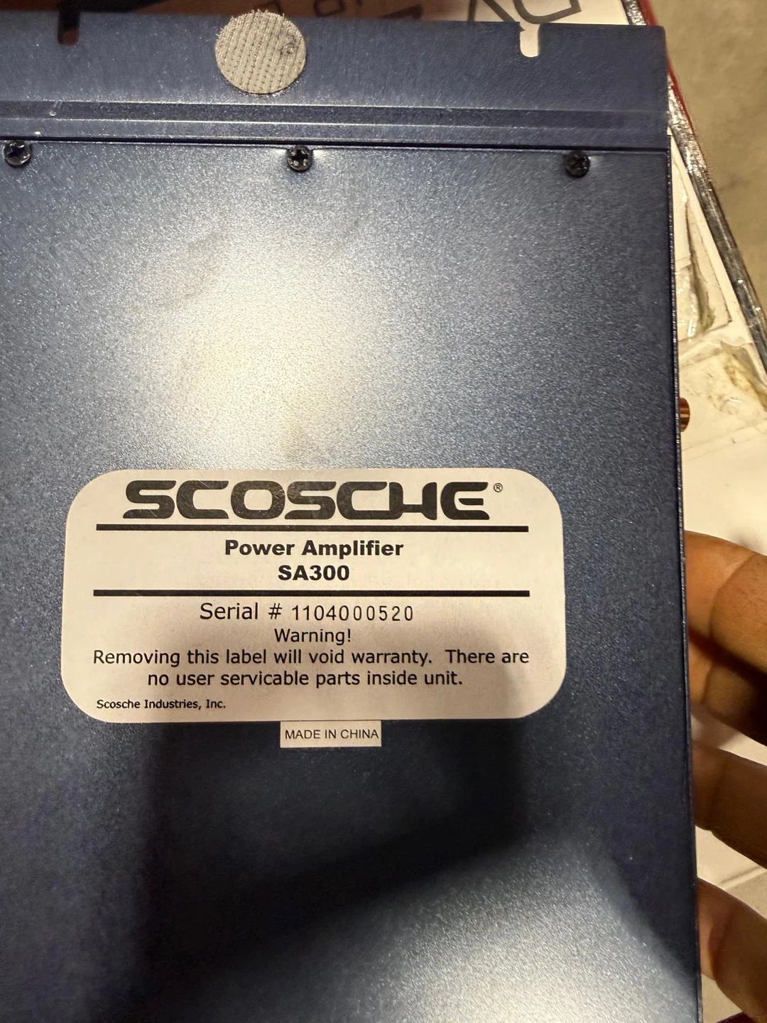 Scosche SA300 Power Amplifier - photo 2