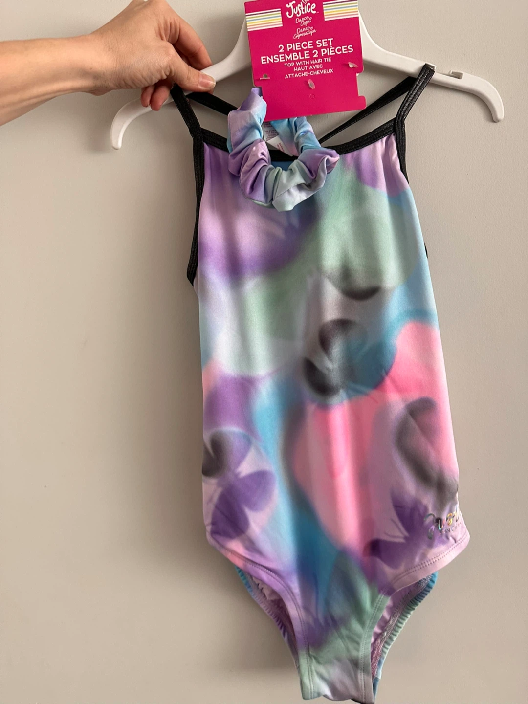 Justice 2-Piece Dance & Gym Set with Scrunchie - photo 2