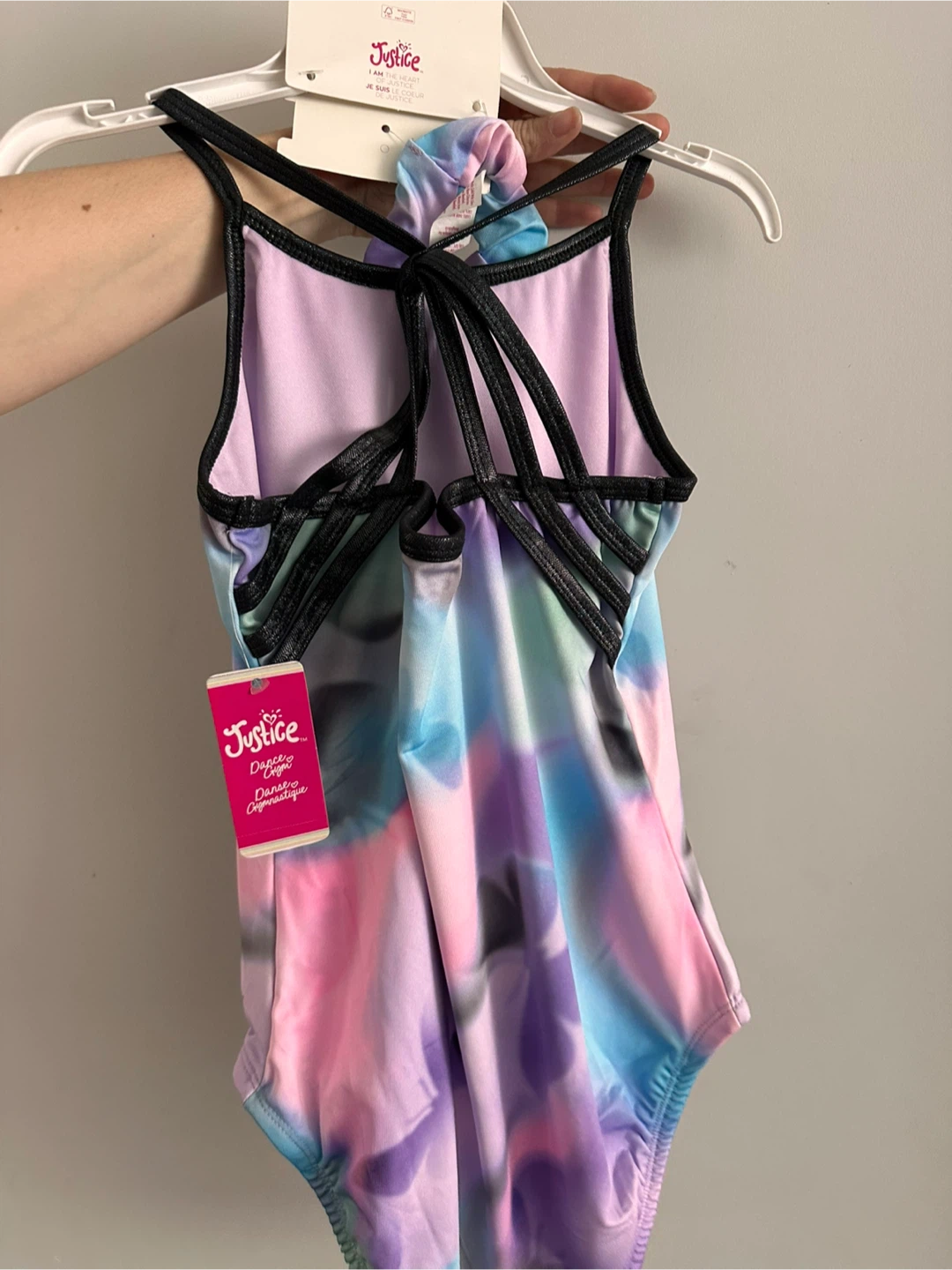 Justice 2-Piece Dance & Gym Set with Scrunchie