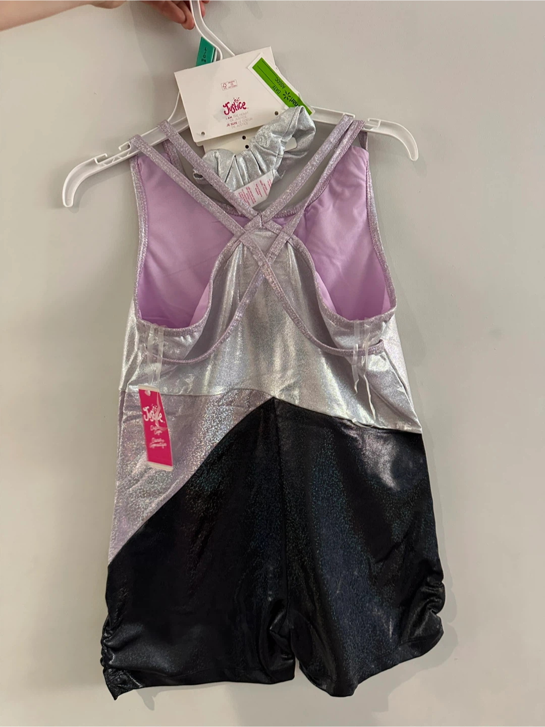 Justice 2-Piece Dance & Gym Set with Scrunchie - photo 4