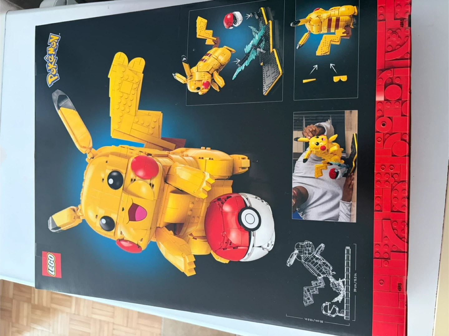 LEGO Pokémon Pikachu and Poké Ball Set 72152