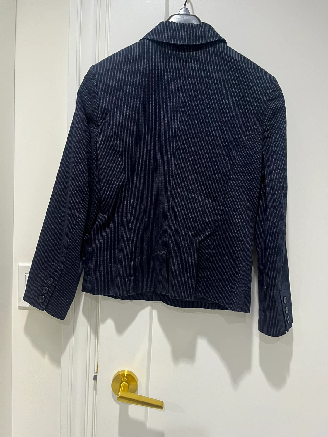 R Petite Pinstripe Blazer Size 10