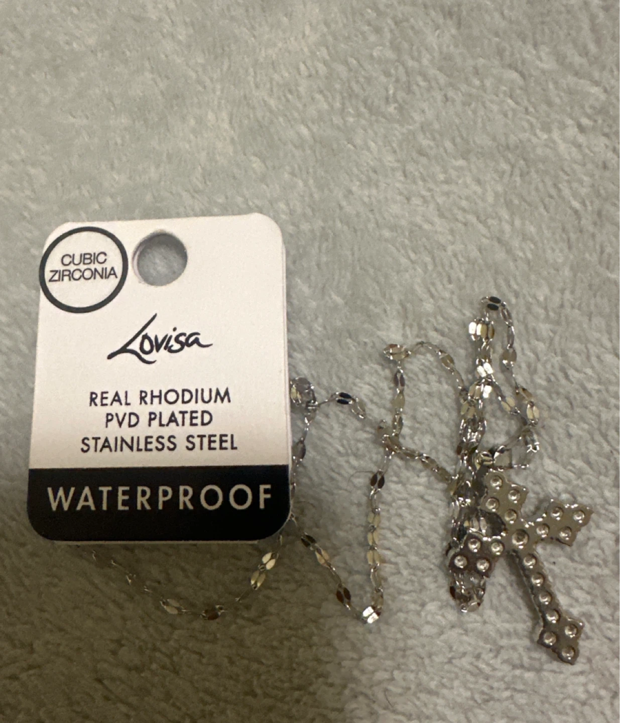 Lovisa Waterproof Rhodium Plated Stainless Steel Necklace - photo 3