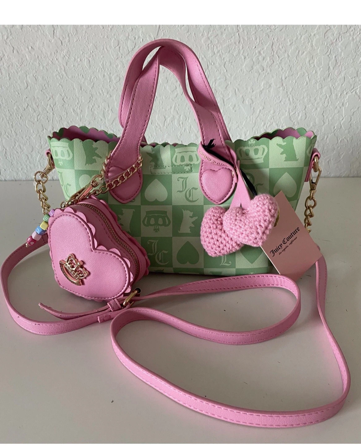 Juicy Couture Sweet Break Time Mini Bag - Retro Green