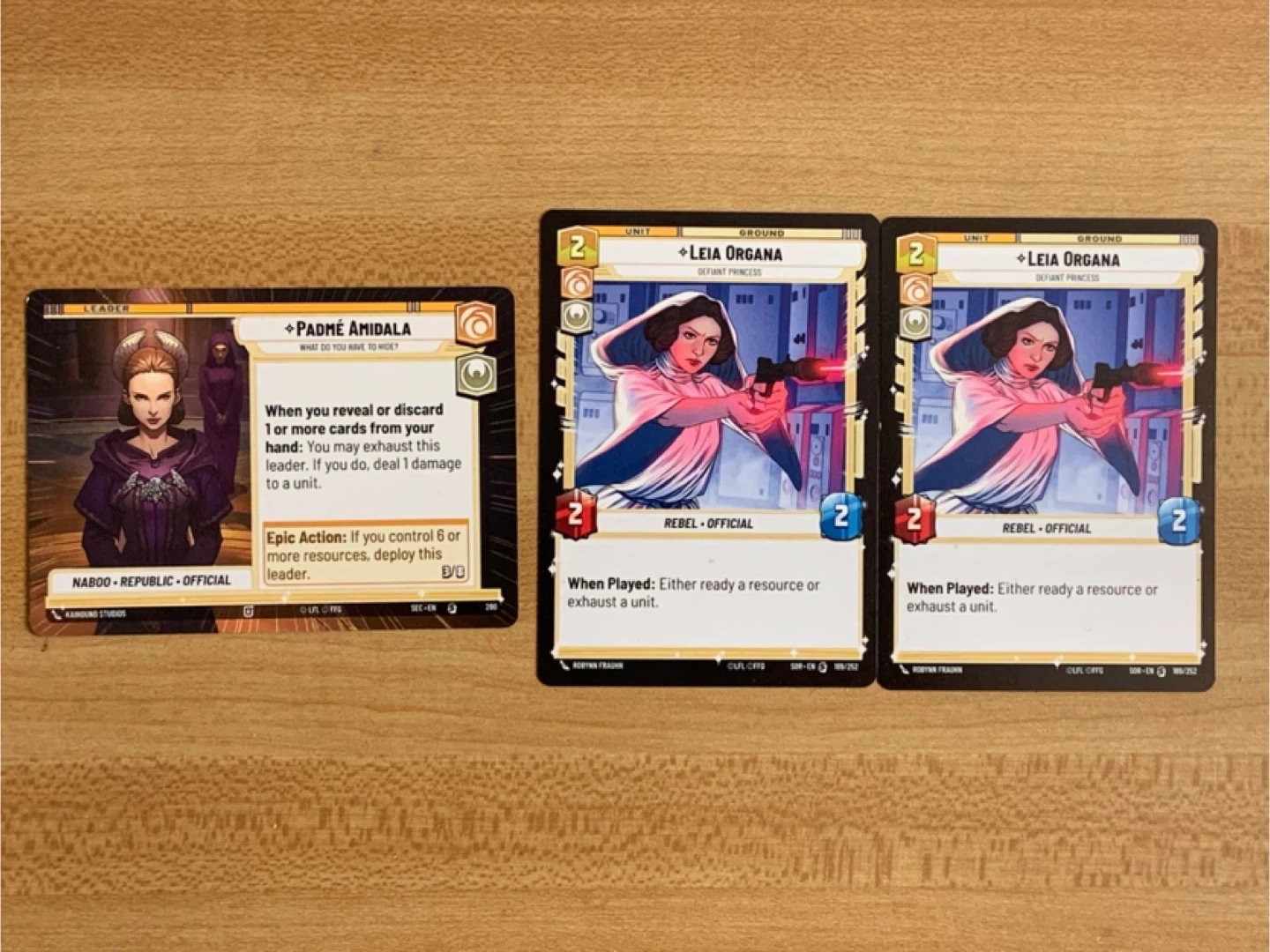 Star Wars Unlimited Special Cards Lot – 6 Cards