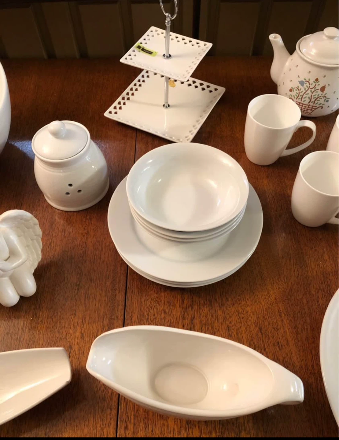 White Ceramic Lot 🥕 - photo 3