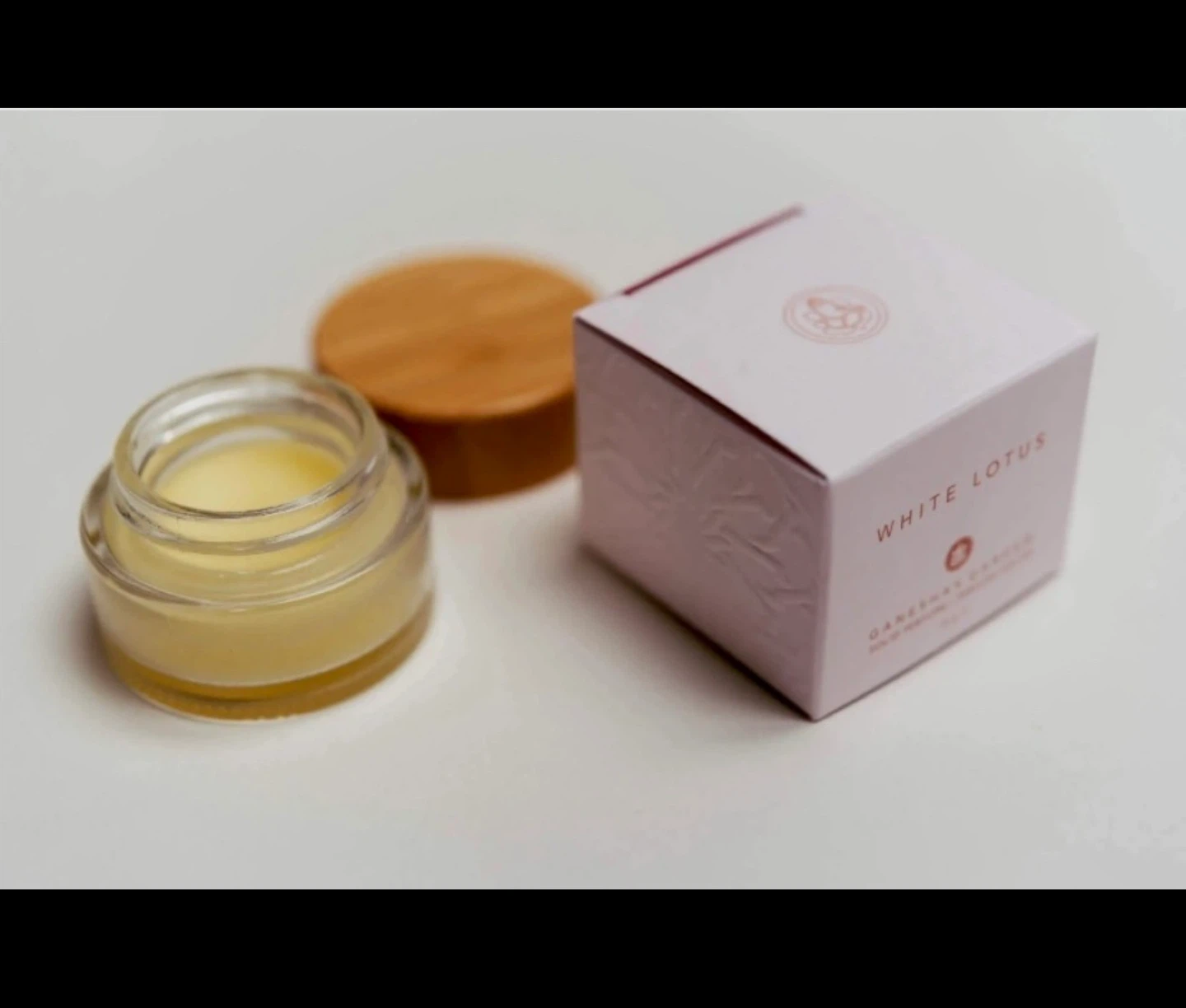 NIB Ganesha’s Garden Solid Perfume WHITE LOTUS or PLUMERIA