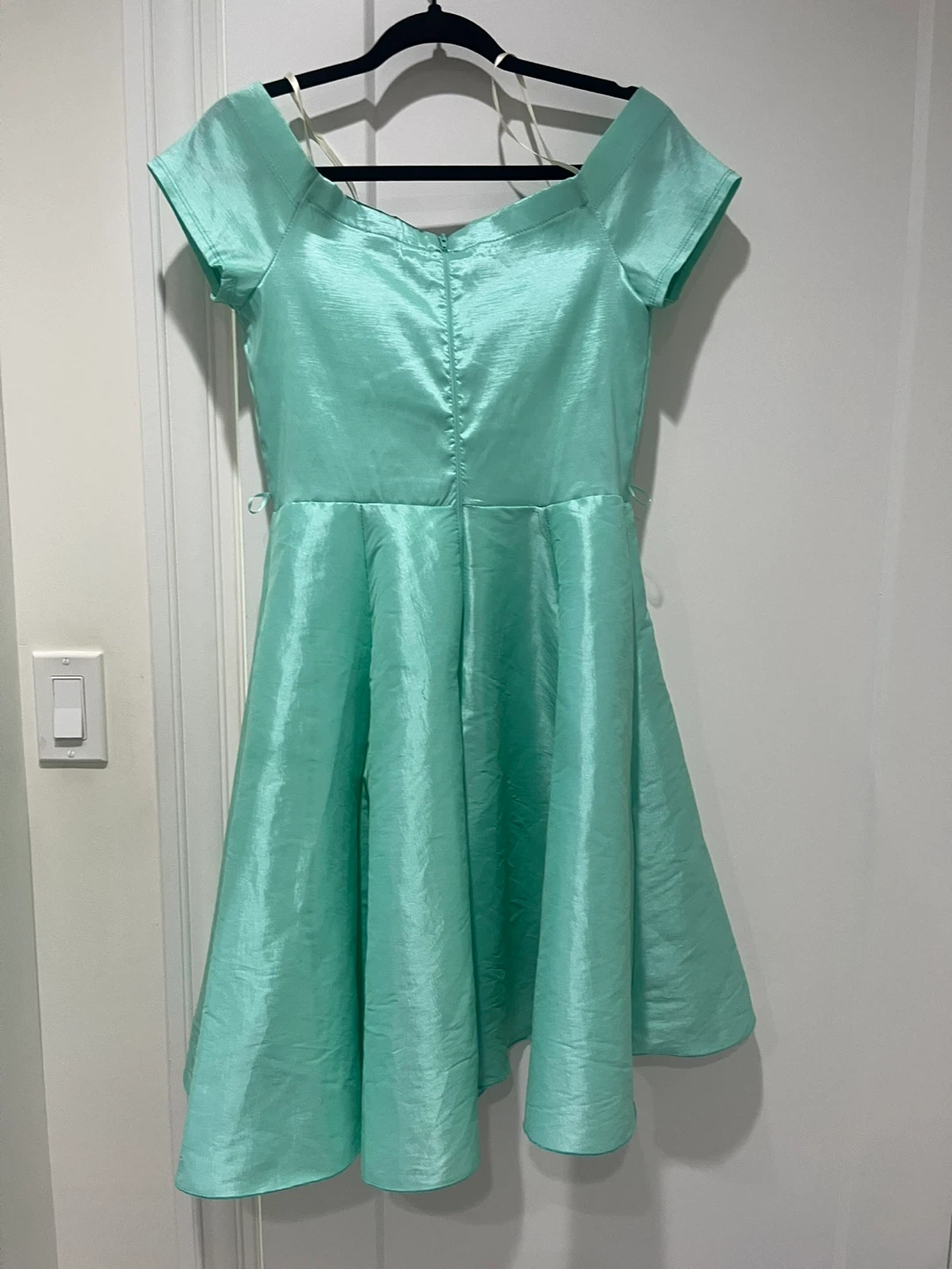 DUOLCE Off-the-Shoulder Fit and Flare Dress