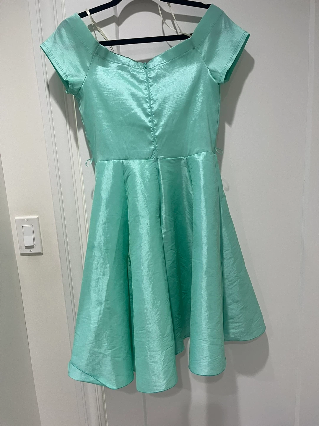 DUOLCE Off-the-Shoulder Fit and Flare Dress - photo 4