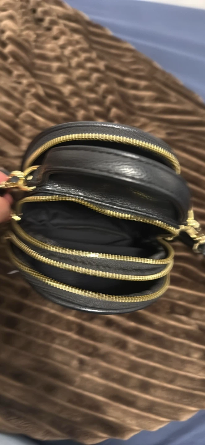 Black Bee Emblem Mini Handbag - photo 3