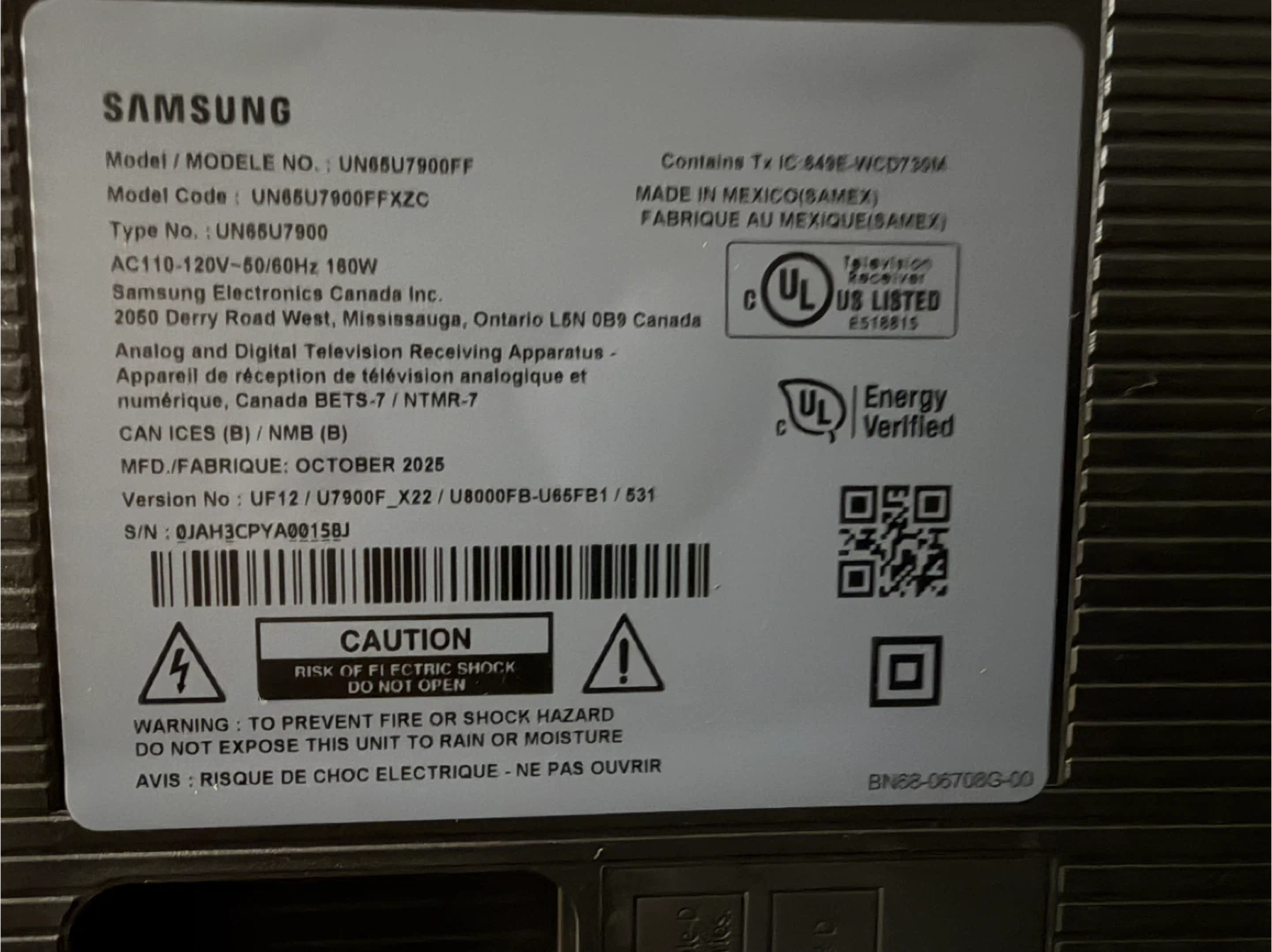 Samsung UN65RU7900 65" Smart TV - photo 3
