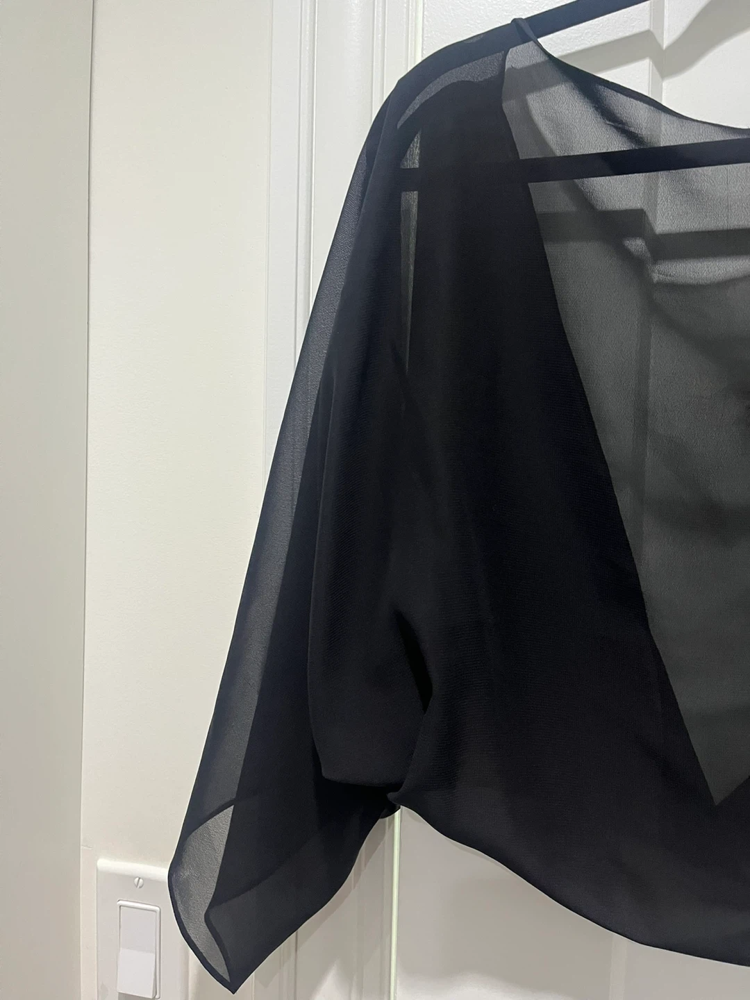 Sheer Black Kimono Style Bolero - photo 2