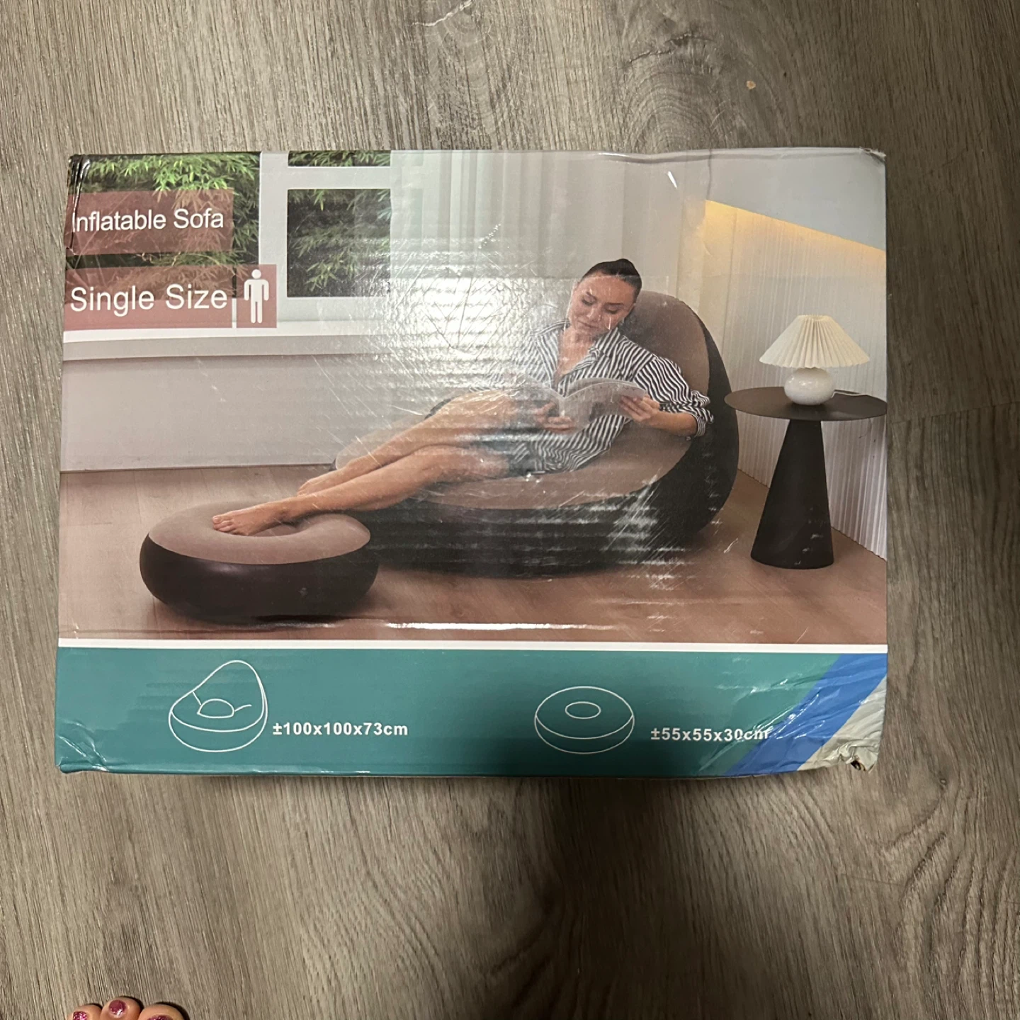 UPWELL Comfortable Inflatable Couch 2PCS SET - photo 2