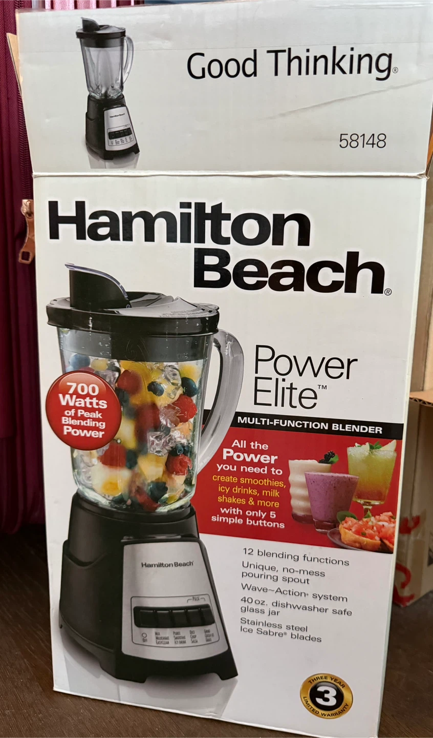 Hamilton Beach Power Elite blender 🥕