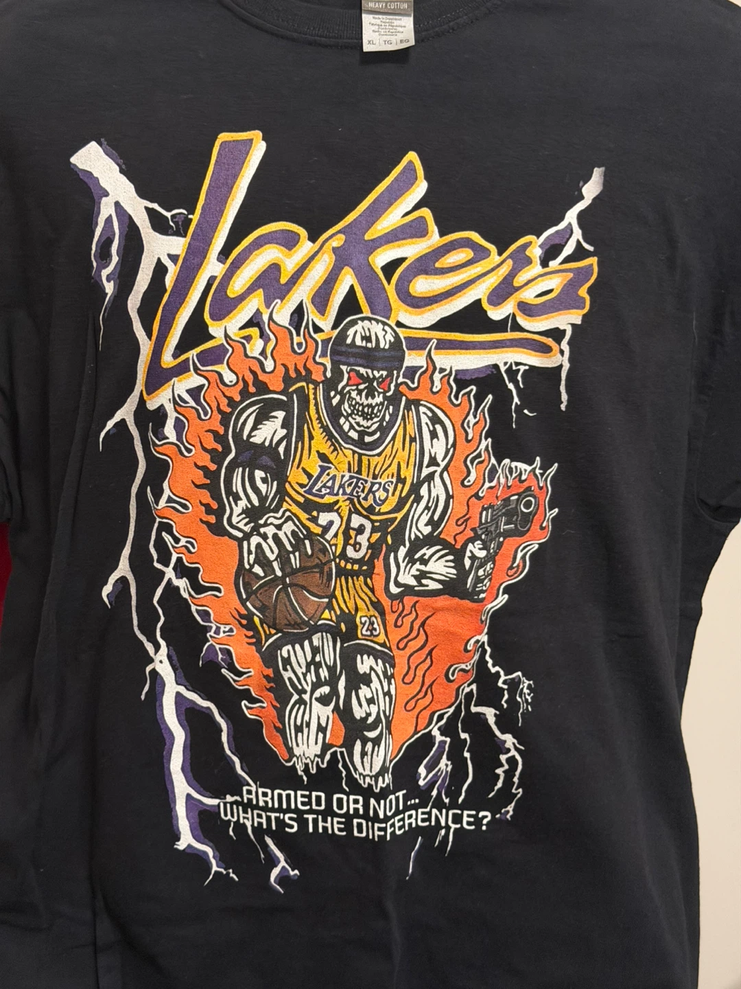 Gildan Lakers Heavy Cotton T-Shirt XL