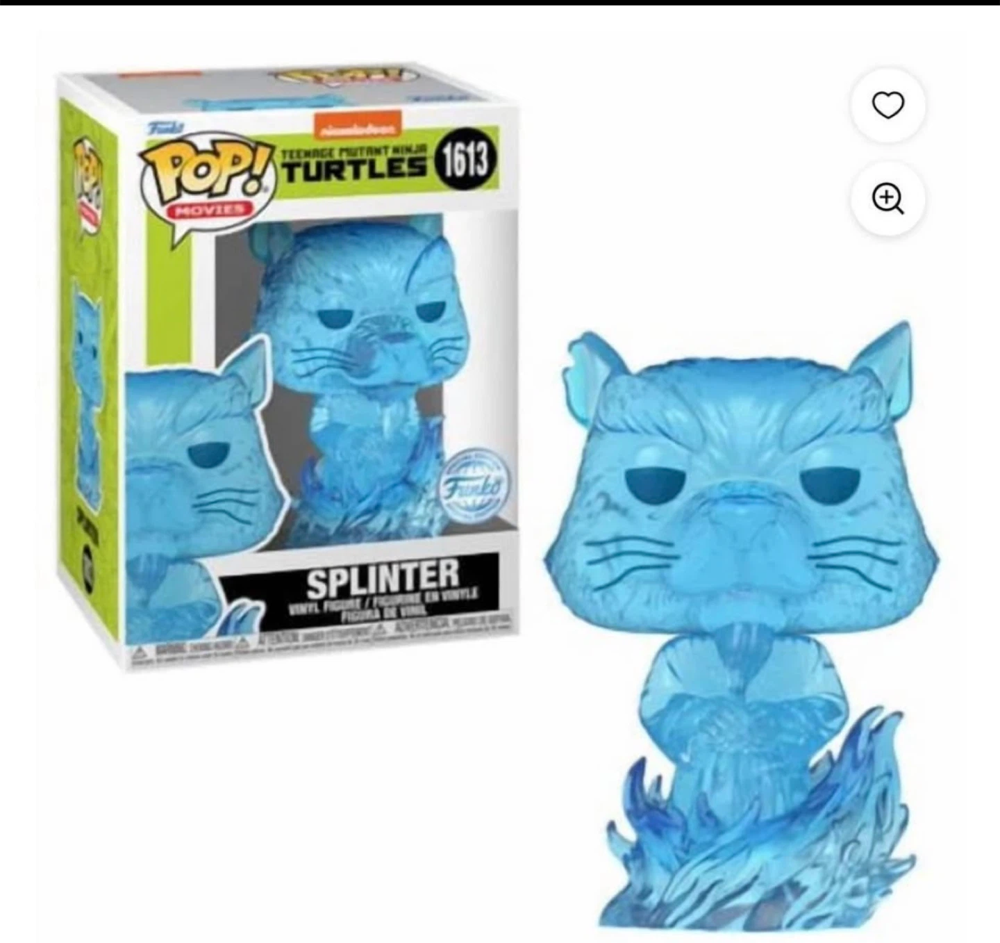 Funko Pop! Teenage Mutant Ninja  Splinter 1613 Vinyl Figure