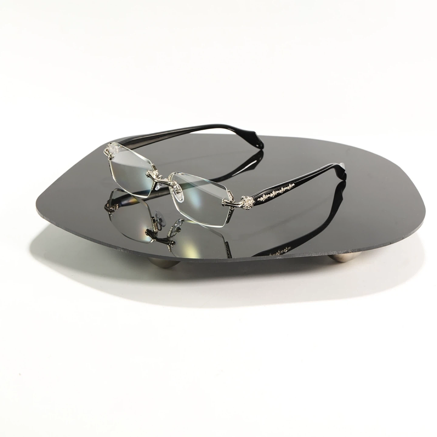 Chrome Hearts Style Rimless Eyeglasses - photo 4