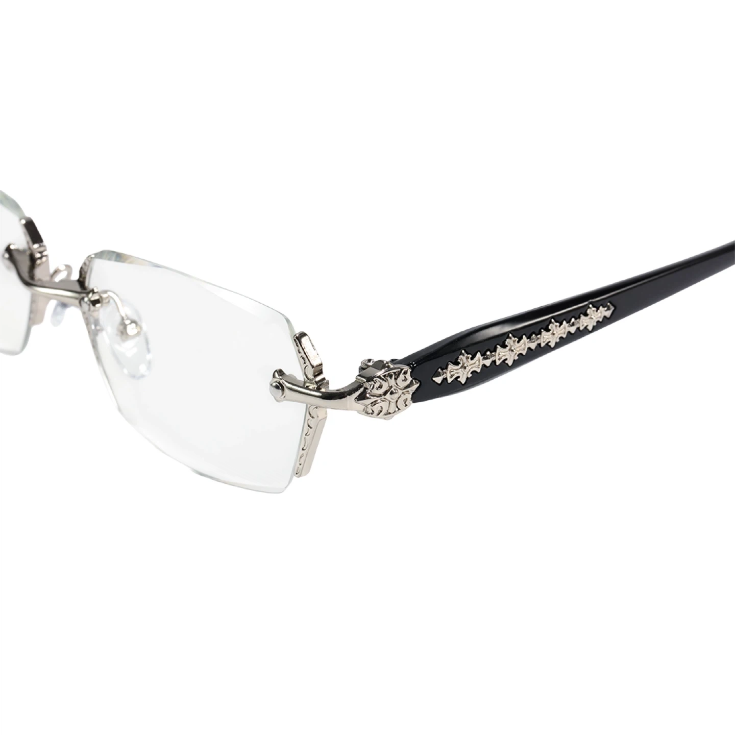 Chrome Hearts Style Rimless Eyeglasses - photo 3