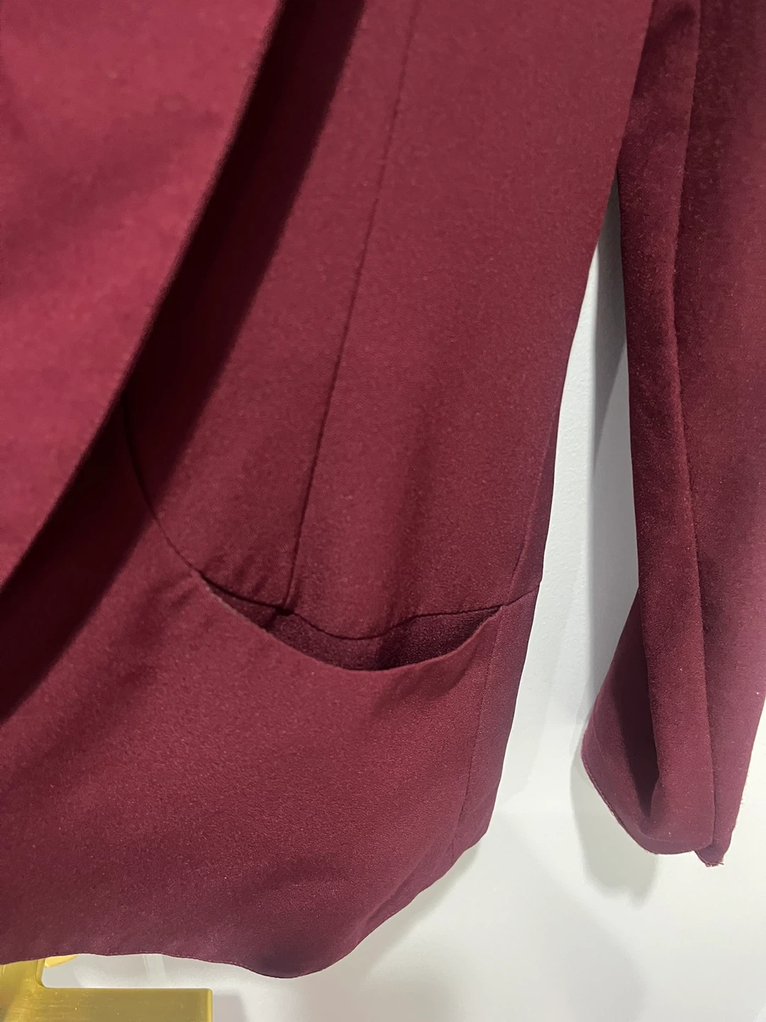 Dynamite Burgundy Blazer - Size M - photo 3