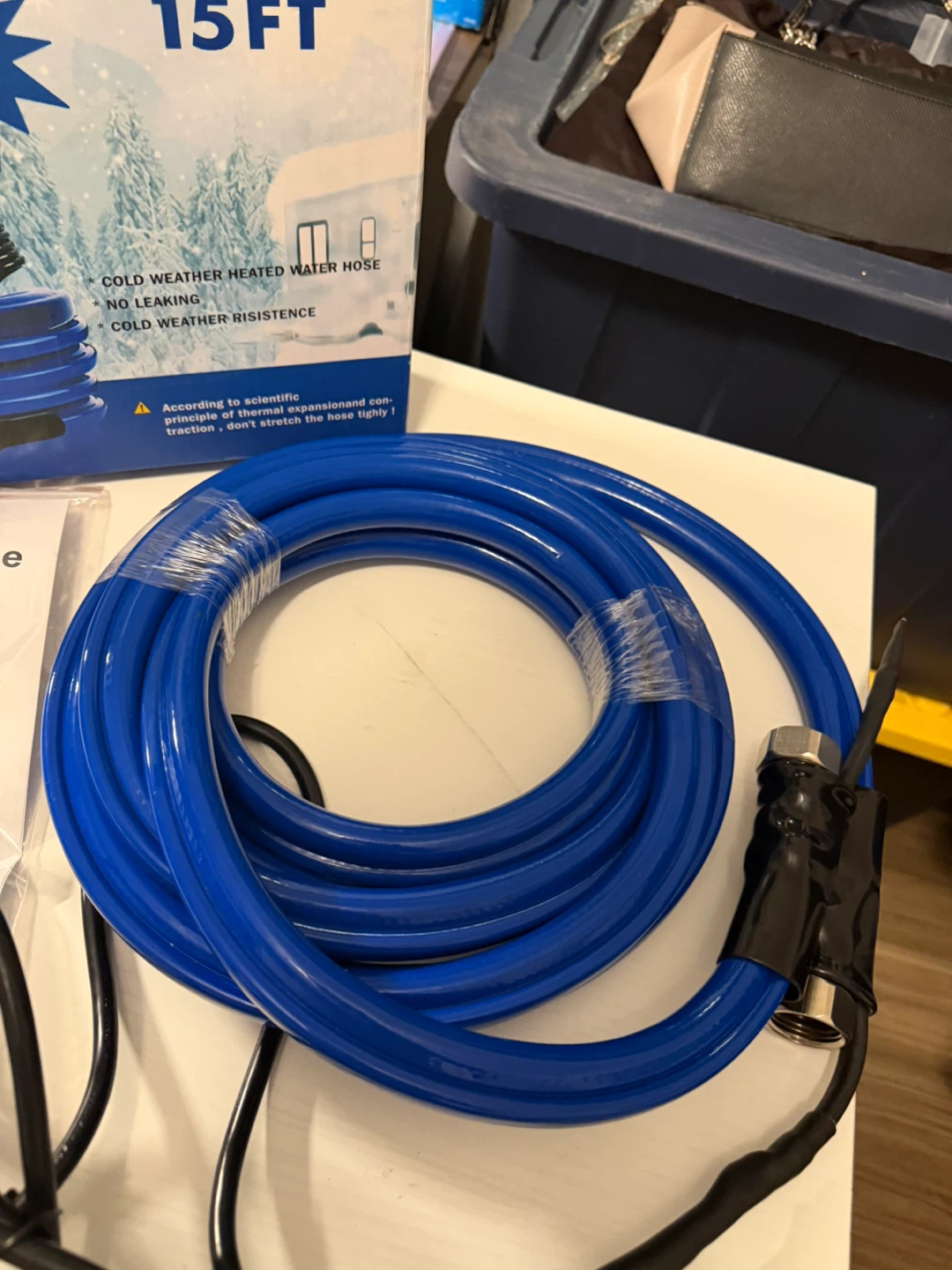 15 FT Cold Weather Heated Water Hose - photo 5