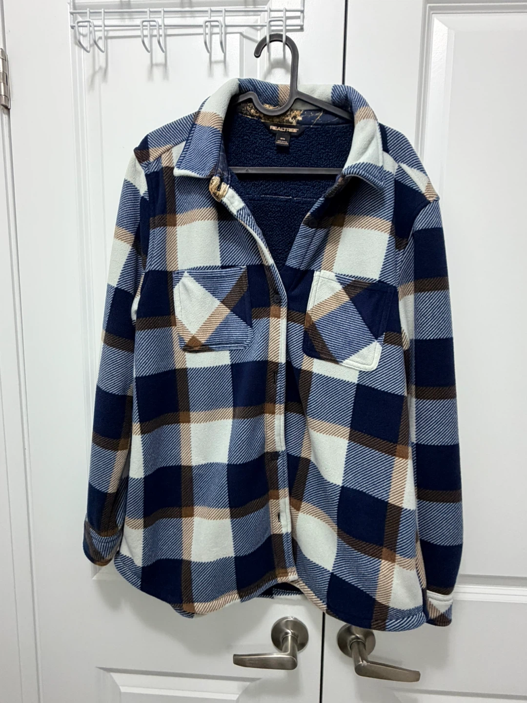 Realtree Men's Flannel Lined Shirt Jacket M/M