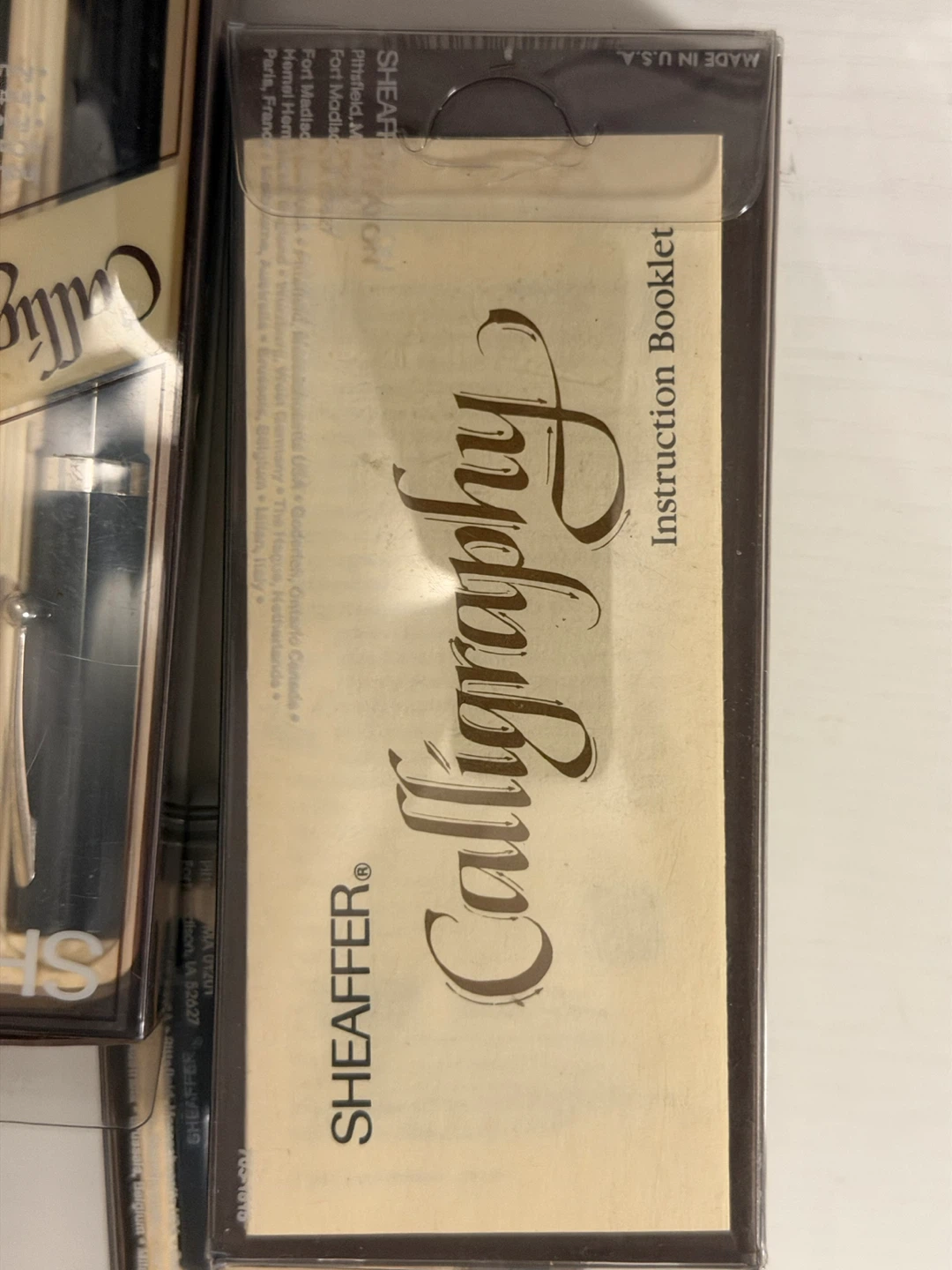 Lot of 6 Sheaffer Calligraphy Pen Set - photo 5